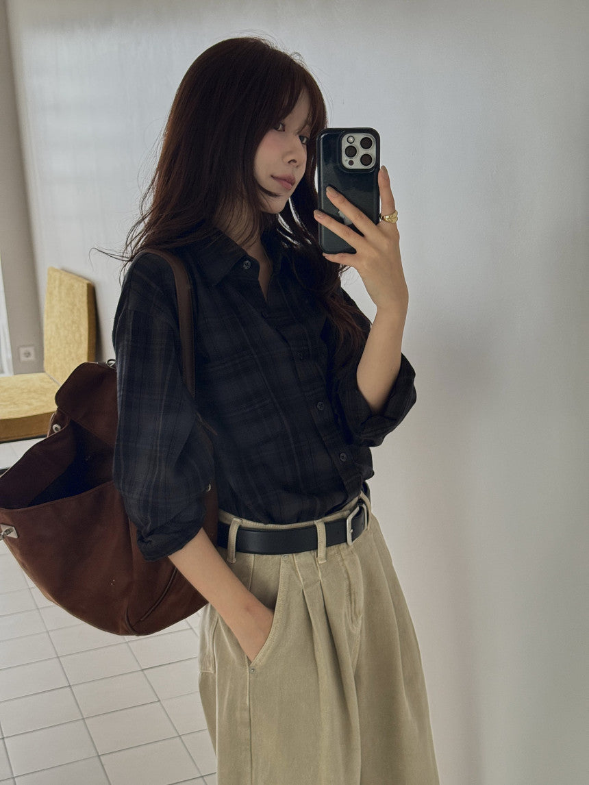 Navy shirt