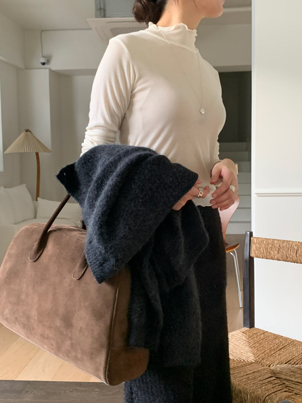 carrot cardigan-4col