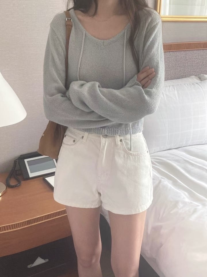 Mohair strap knit-2col