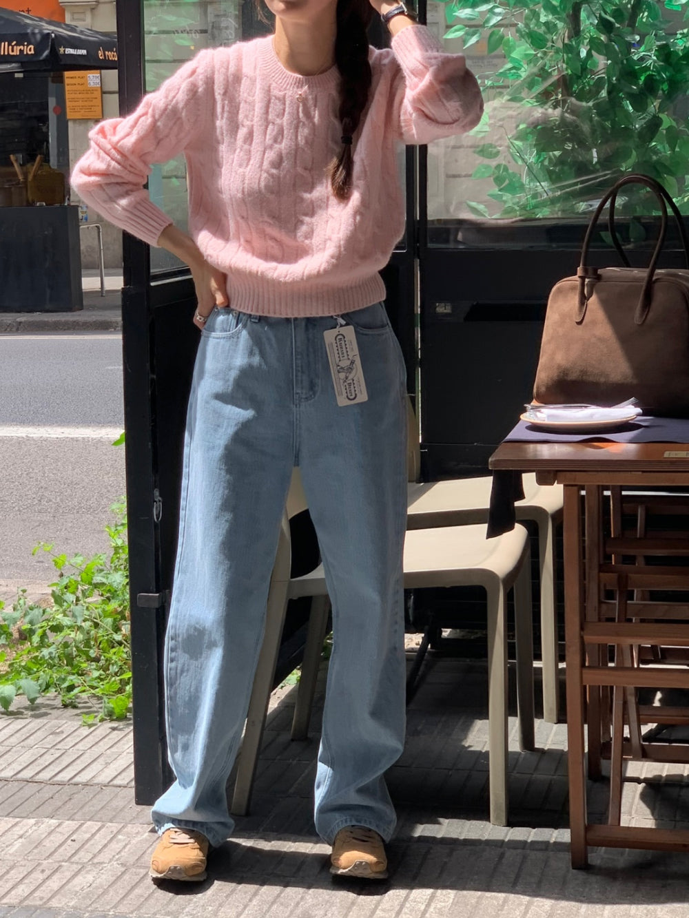 Weather twist knit-4col