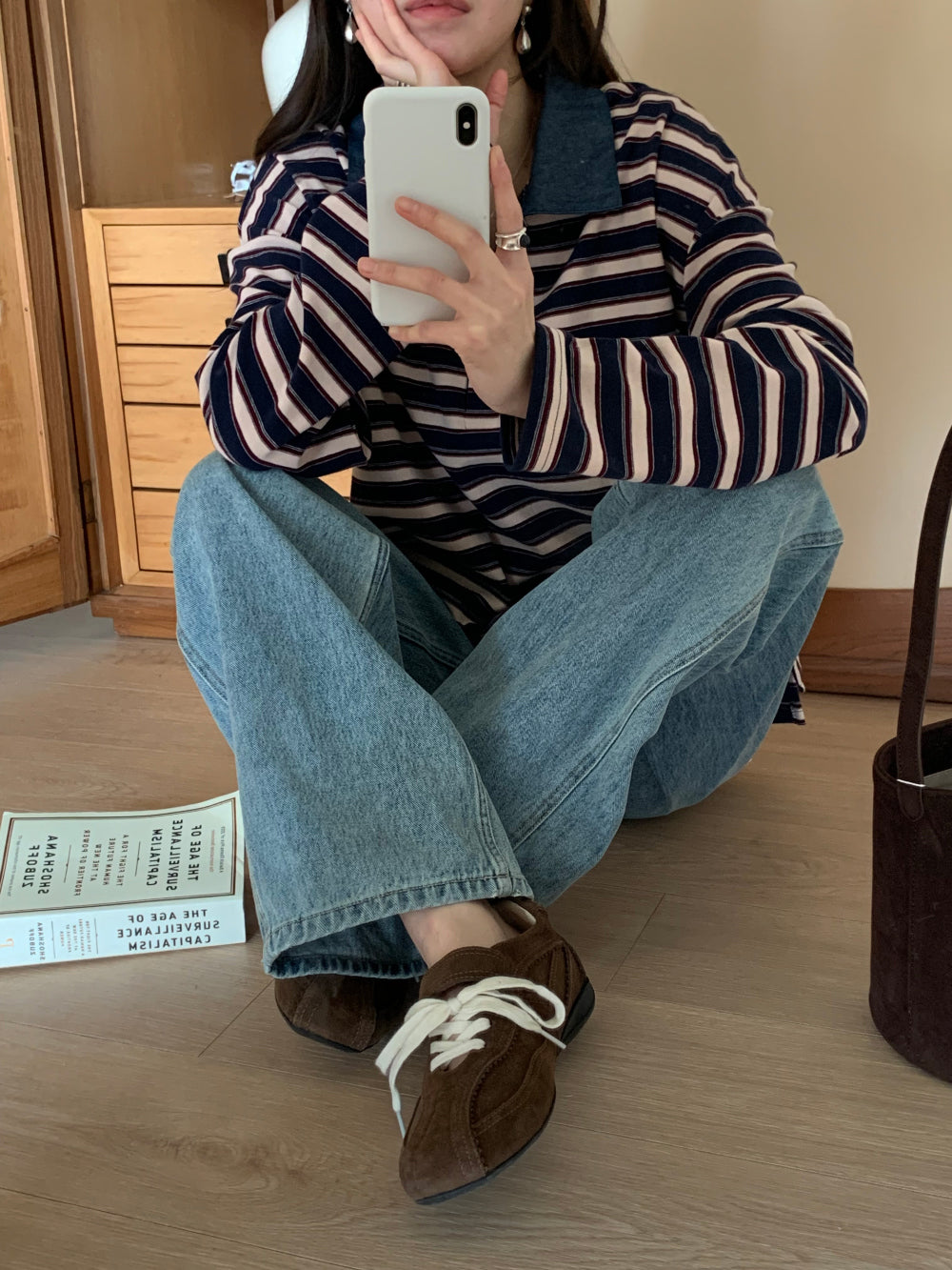 peace s.t collar T-3col