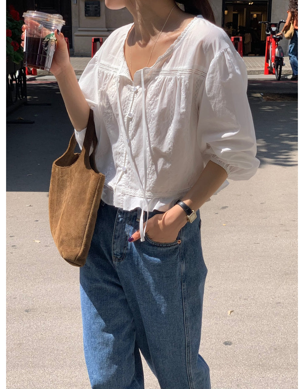 Moon byul blouse