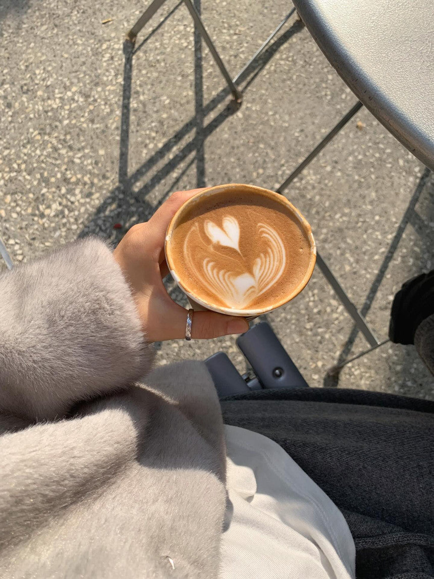 liter sand mink fur jacket-2col