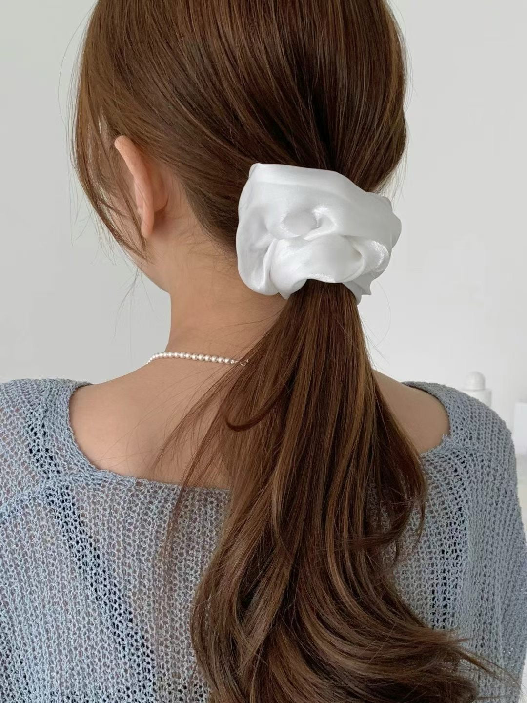 Chiffon scrunchies