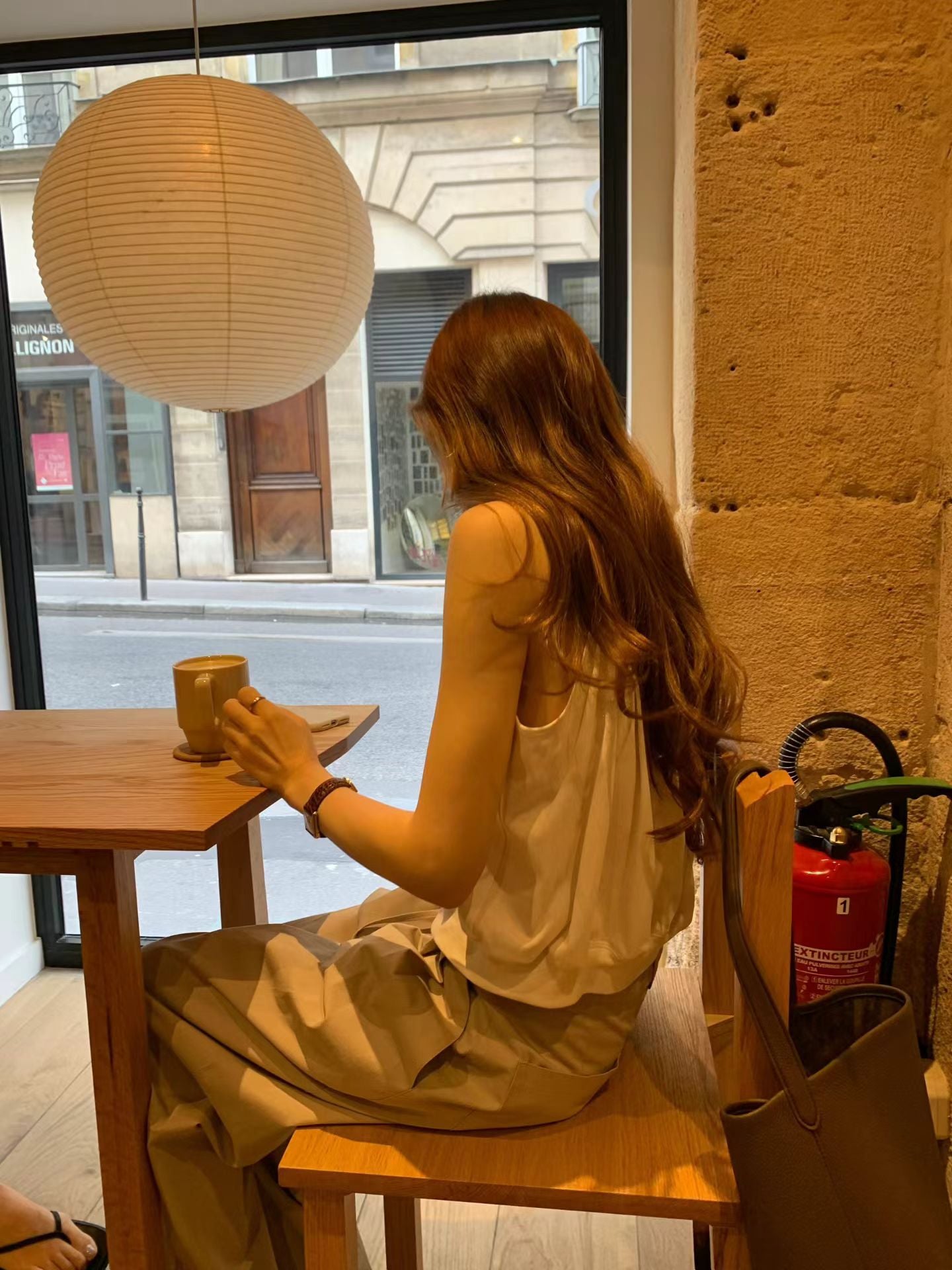 Ounce heize shirring blouse-4col