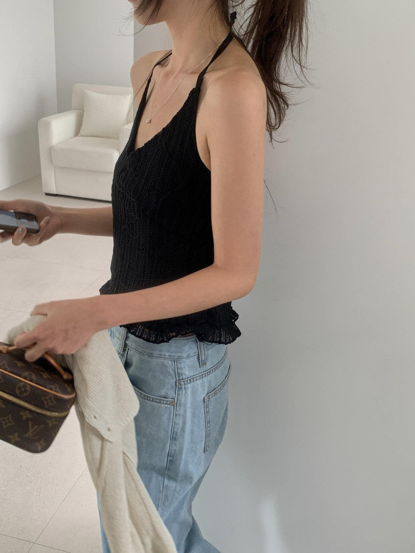 toss halter sleeveless-3col