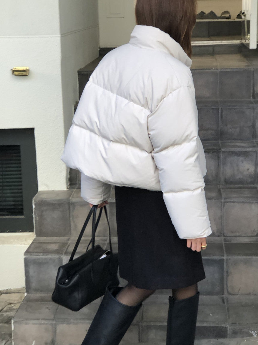 Basel duckdown short padding-3col