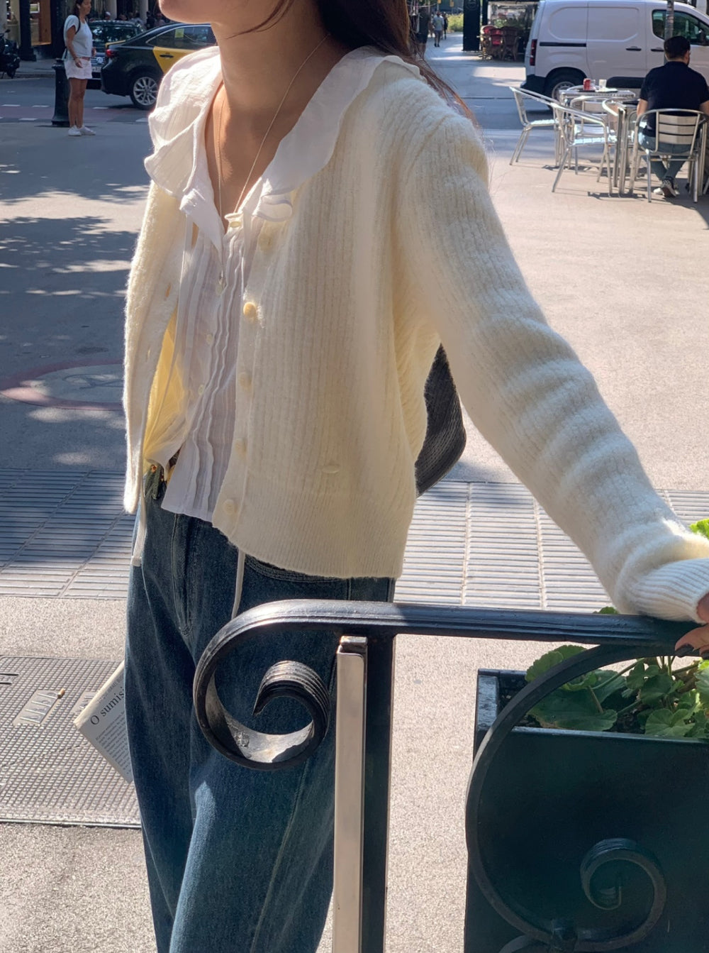 Bog cardigan-4col