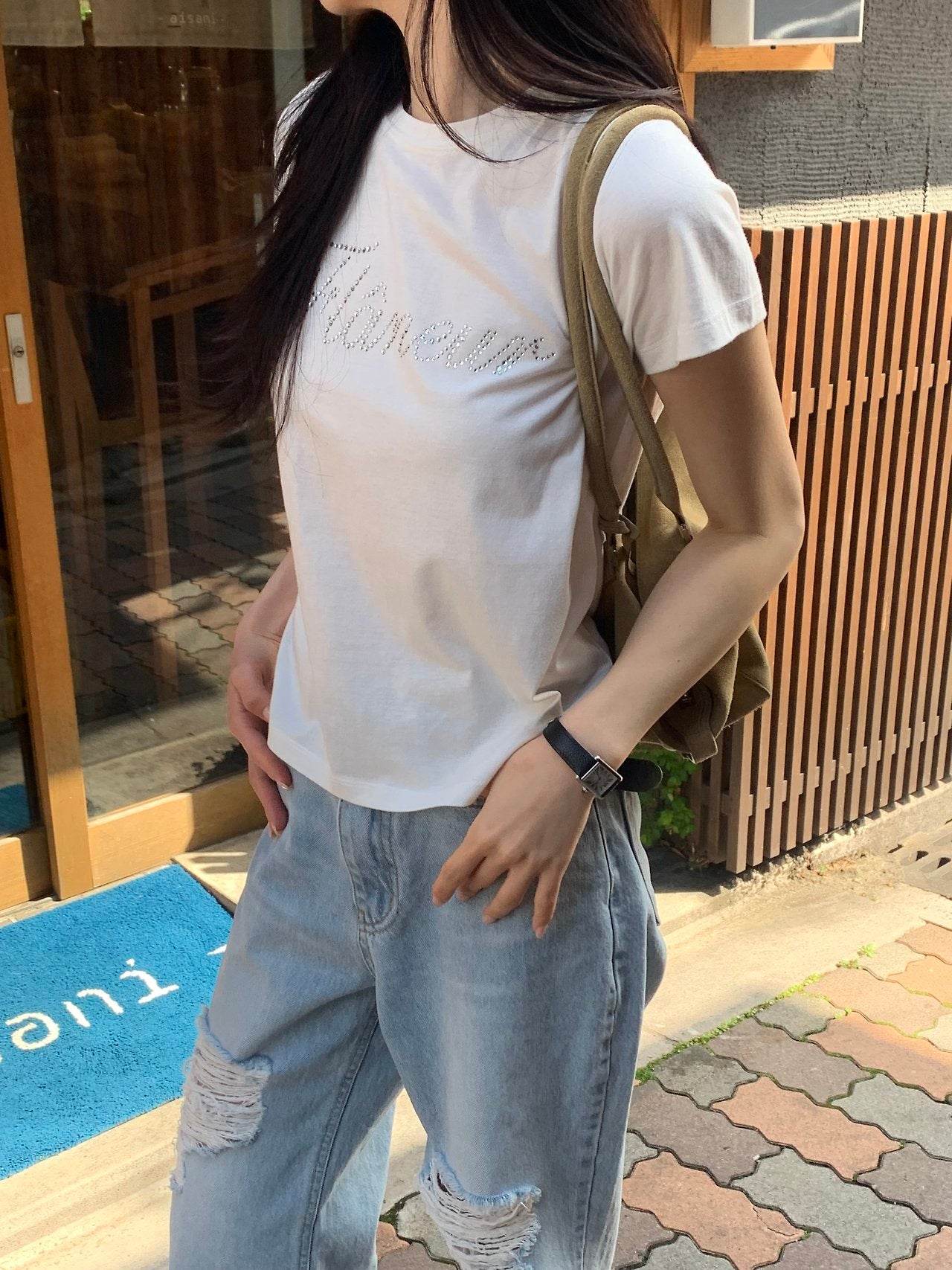 Fleur bijou short sleeve T