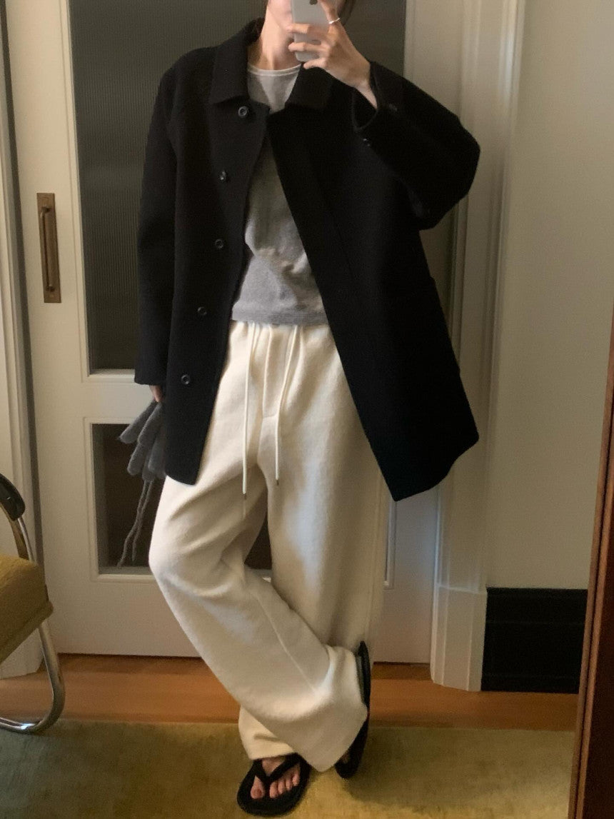 Bruni half handmade coat