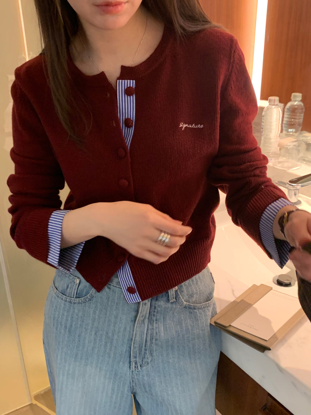 ami s.t cardigan-3col