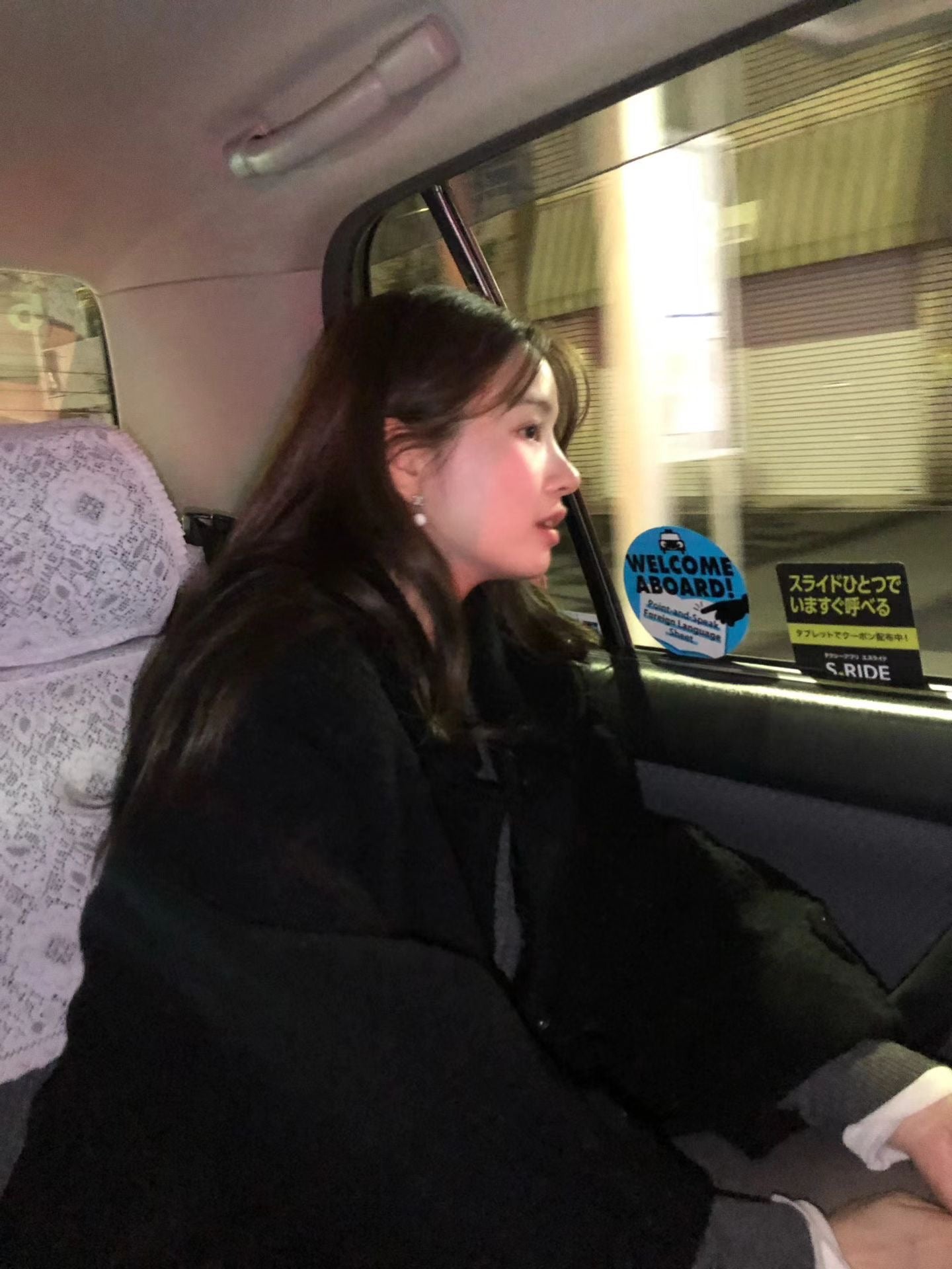 Ounce baby alpaca carol half coat-2col