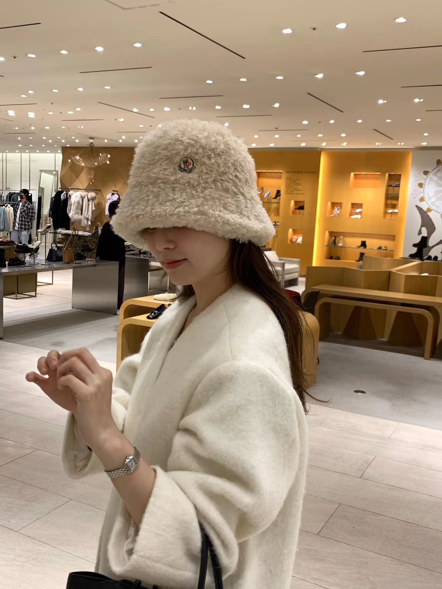 Ounce sander alpaca half coat-2col