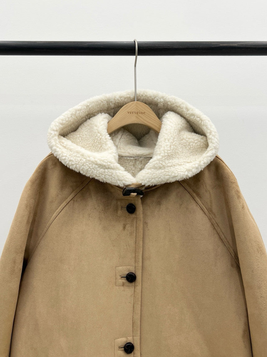 Fitz hoodie shearing half mustang