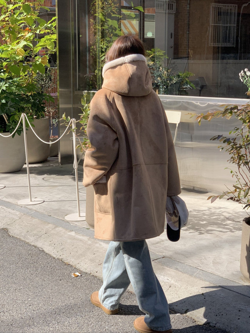 Fitz hoodie shearing half mustang