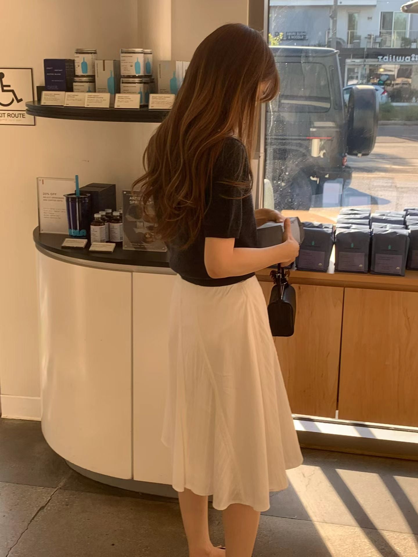 Ounce ray half knit-3col