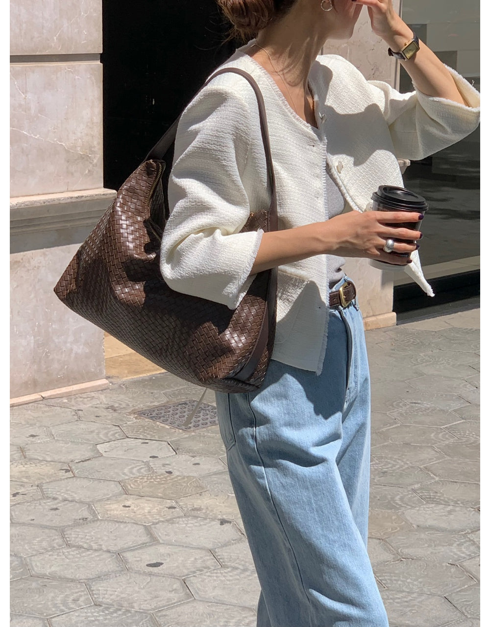 Alle tweed jacket-3col