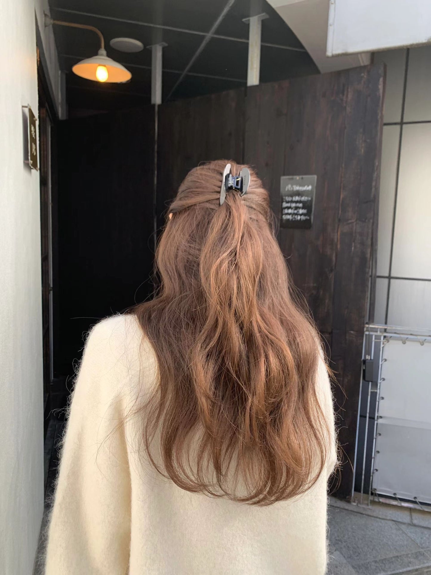 Ounce alpaca volume wholega cardigan-2col