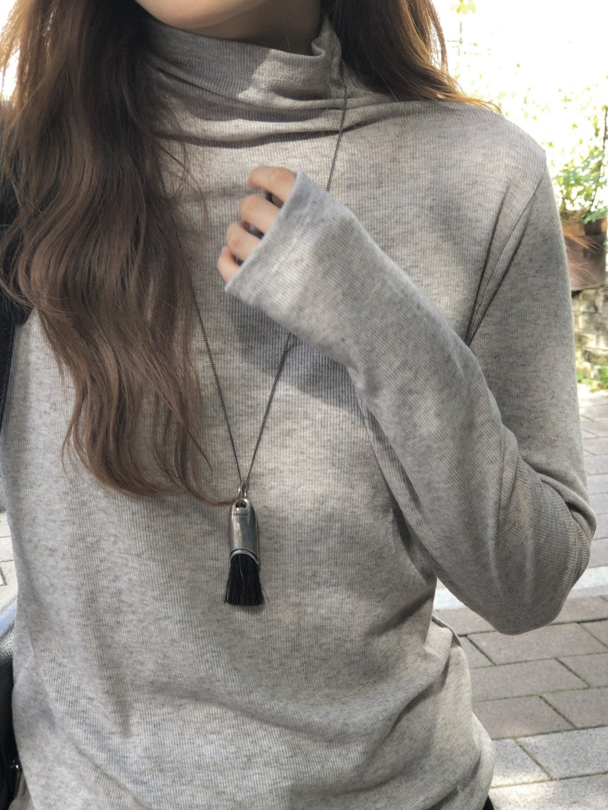 Ria soft turtleneck T-4col