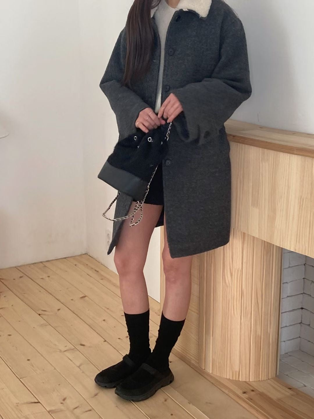 margaret wool coat-2col