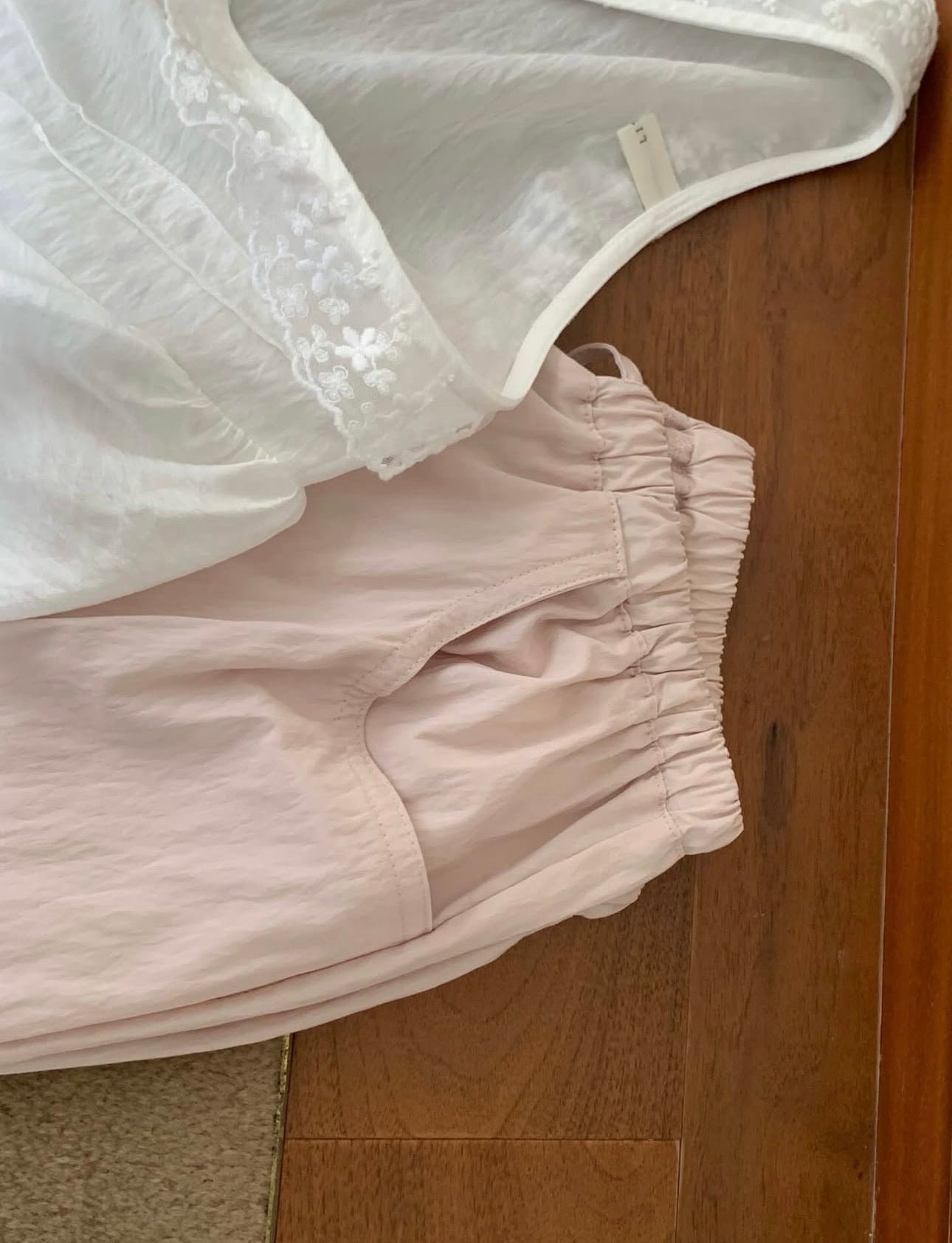 liter blusher nylon pants-3col