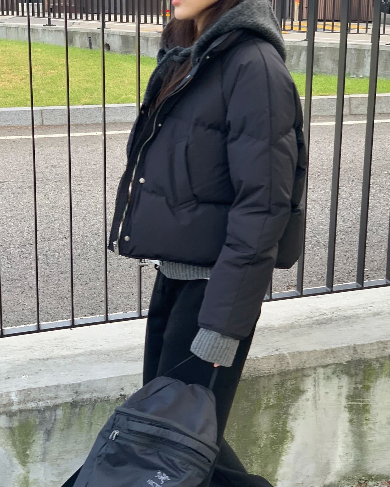 Carol goosedown short padding-2col