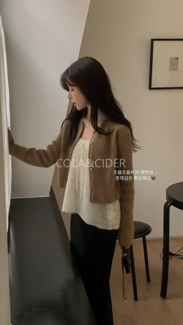 Koi knit bustier-3col