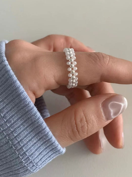 Flower Silver Ball biz Banding rong