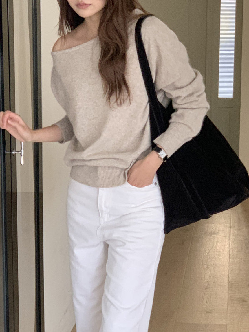 Siena fox unbalance knit-3col