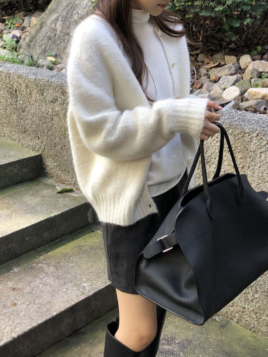 Lucy alpaca wholega cardigan-3col