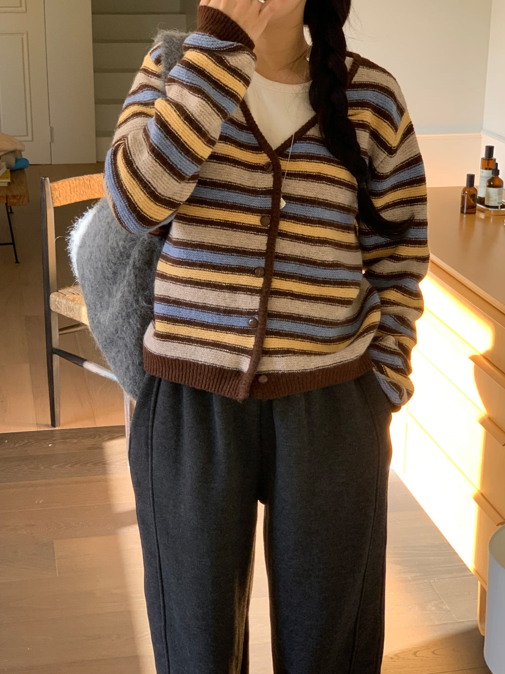 puzzle cardigan-2col