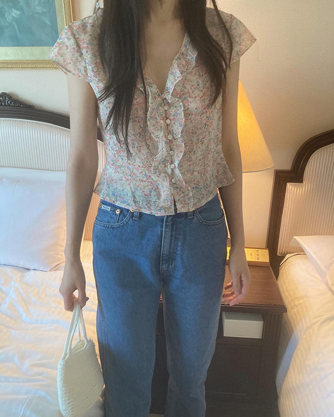Floral blouse