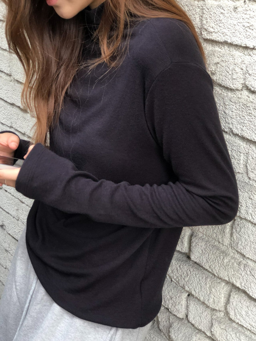 Ria soft turtleneck T-4col