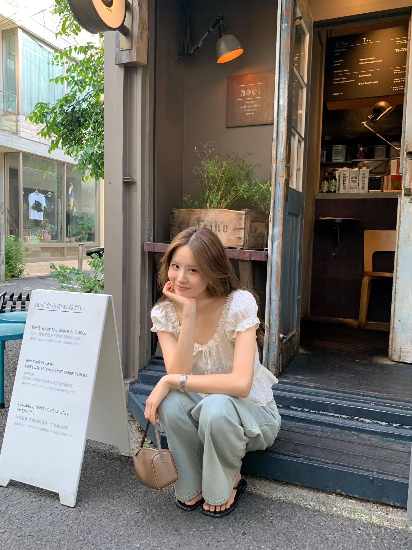 即納 Ounce jane puff blouse