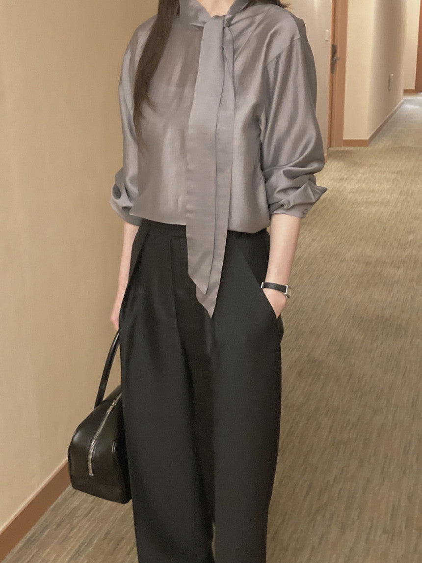 ar tie blouse-2col