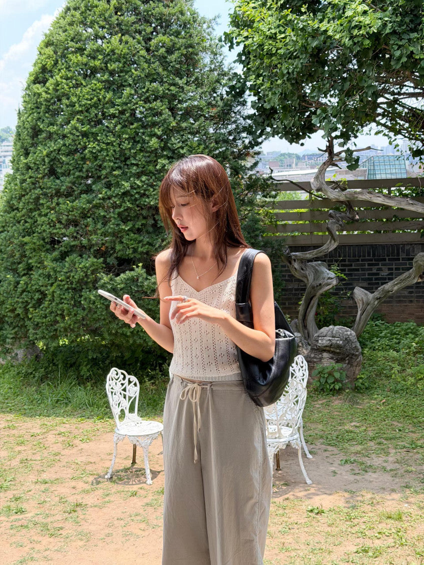 Nud cardigan&sleeveless-4col