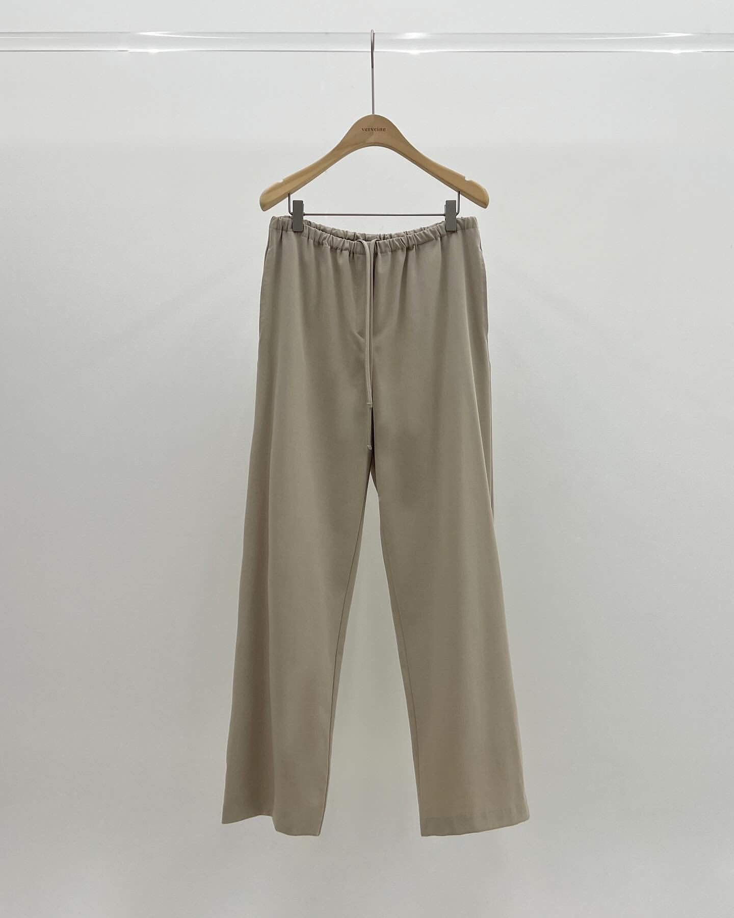 Martin wool banding slacks-2col