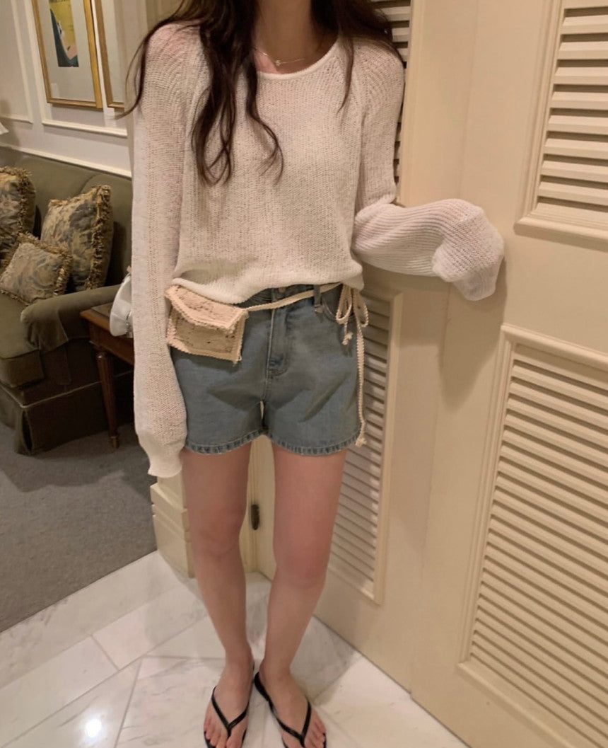 Smoothie short denim