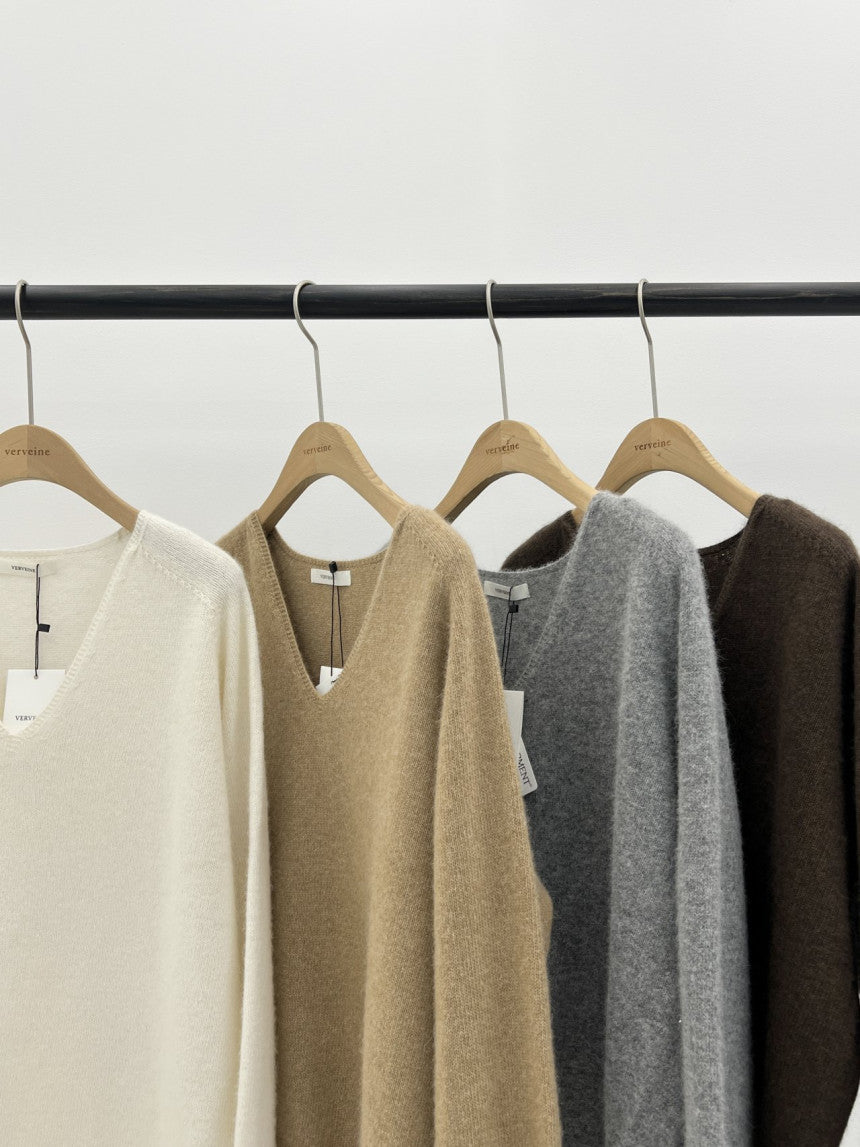 Hills cotton wholegarment knit-4col