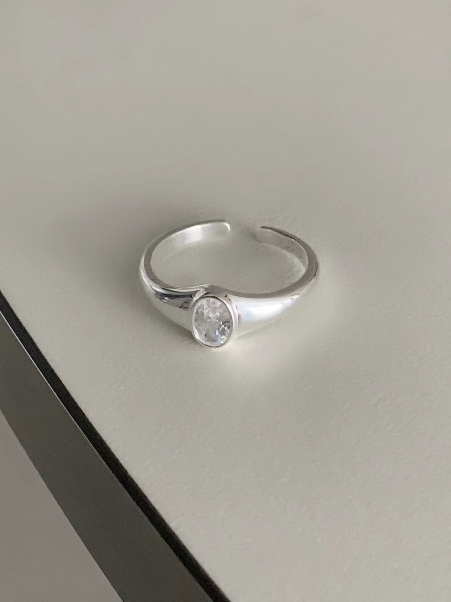 Classic Cubic Opening Ring