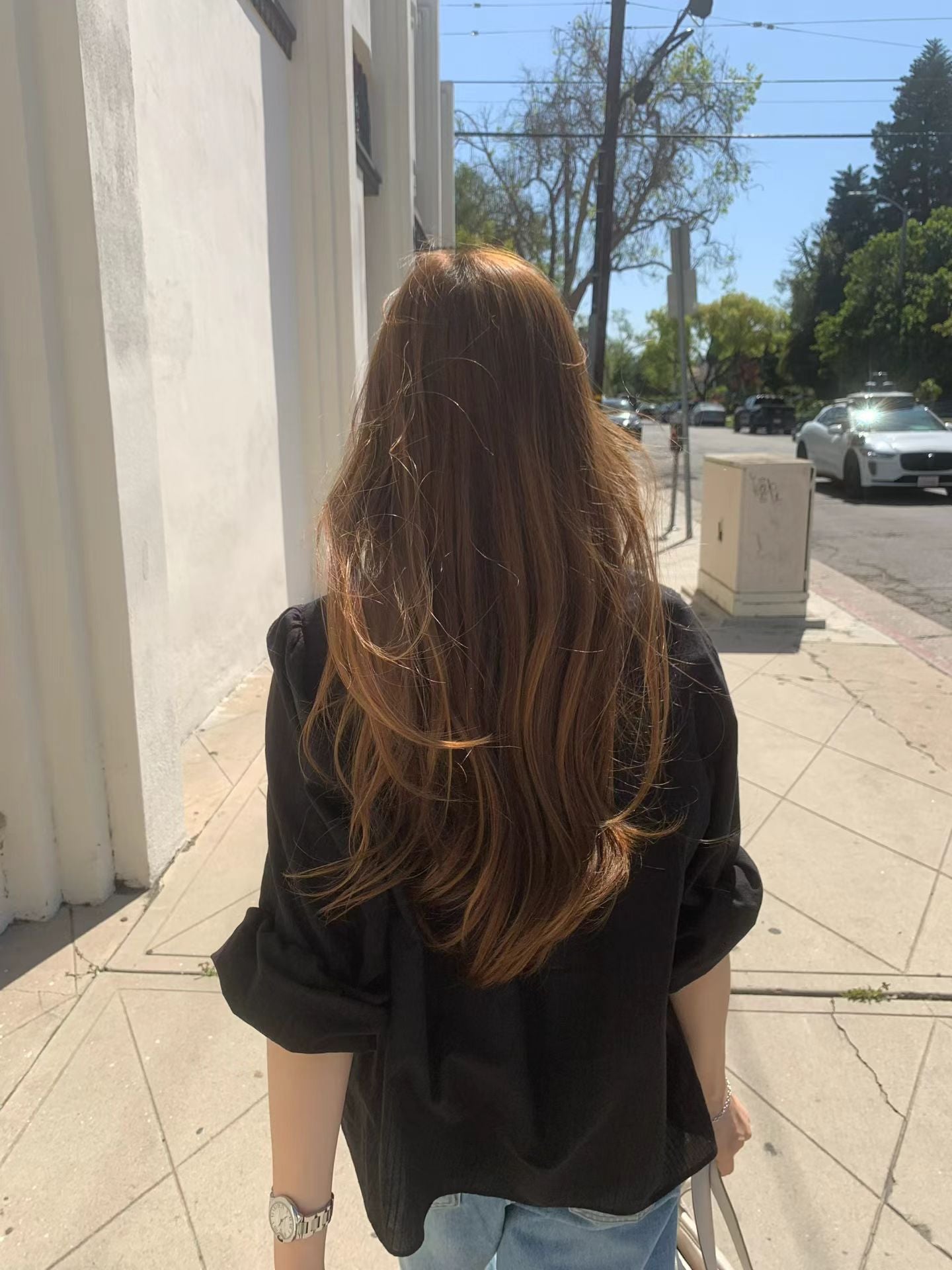 Ounce blanc pintuck blouse-2col