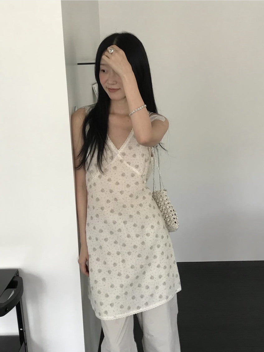 vintage flower onepiece