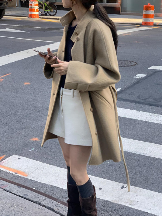Moen handmade coat-2col