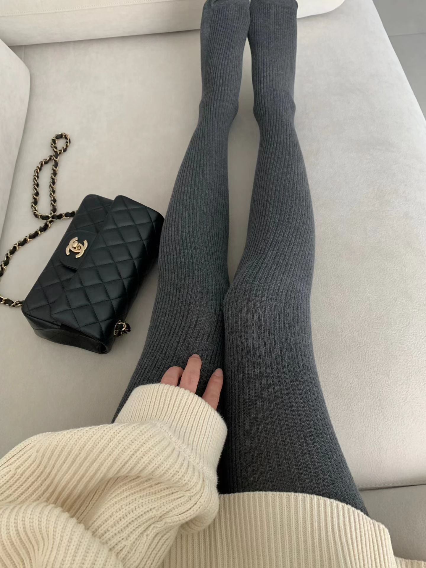 rib leggings tights