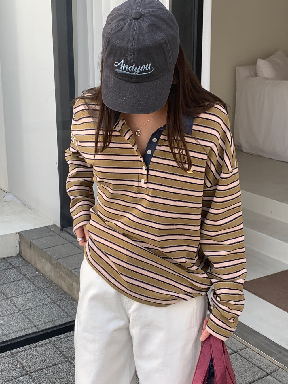 peace s.t collar T-3col