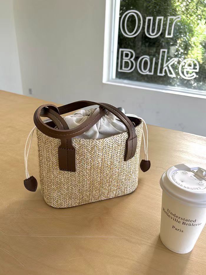 rattan mini bag