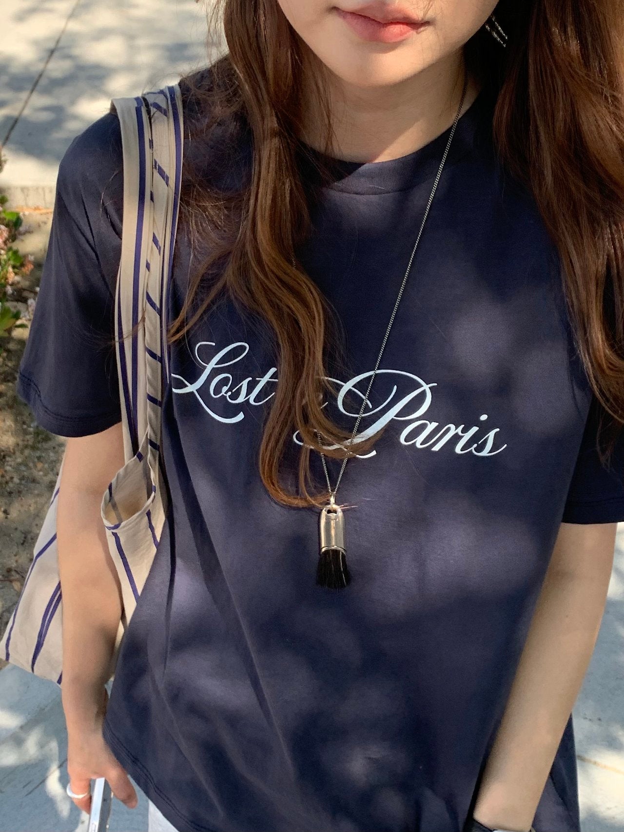 Lost in paris box fit T-3col