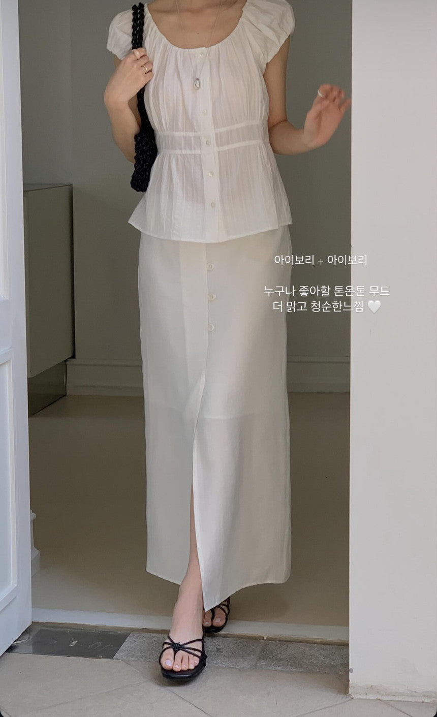 Pure skirt-3col
