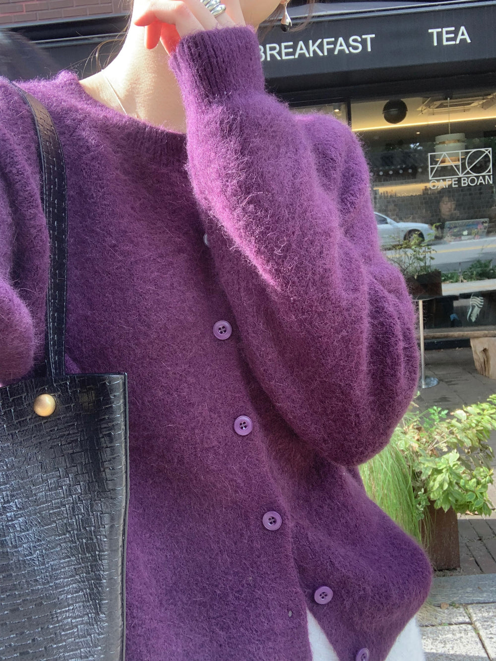 carrot cardigan-4col