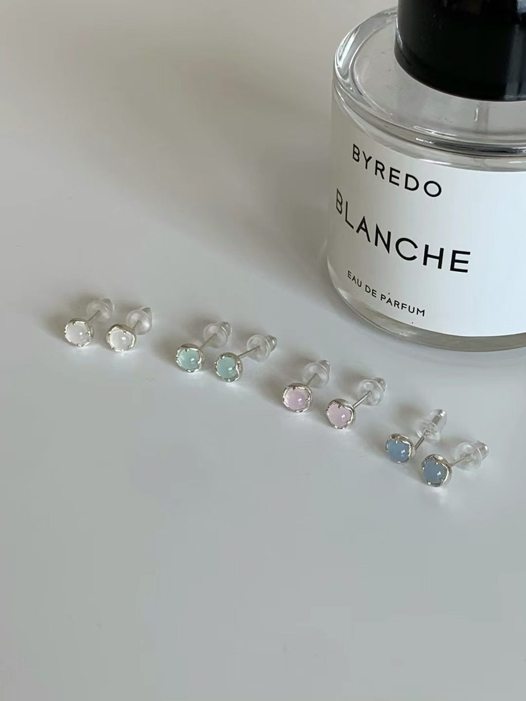 colored gemstone earrings
